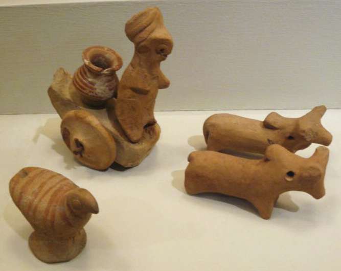 Figurine found in Harrapa